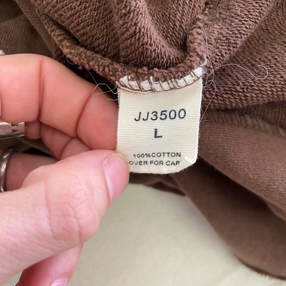 YAG Couture Brown Belted Double Breasted Jacket Y2K Pirate Juniors Large - Picture 4 of 12